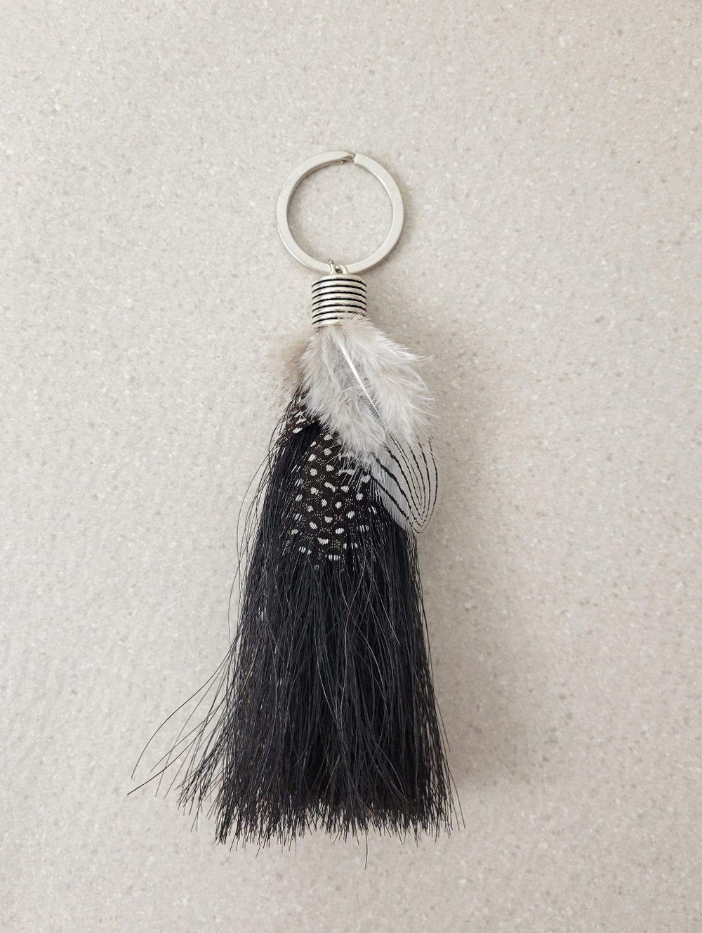 Horse Hair | Thick Tassel Keychain